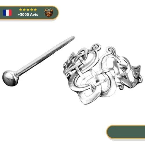 Fibule Valhalla | Argent 2 Fibule Valhalla | Argent – Image 2