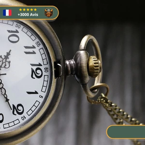 Montre De Poche Viking | Bronze 5 Montre De Poche Viking | Bronze – Image 5