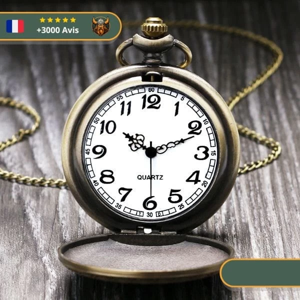 Montre De Poche Viking | Bronze 4 Montre De Poche Viking | Bronze – Image 4