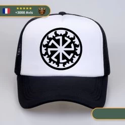 Casquette Scandinave | Noir Et Blanc -Viking Soldes Magasin HTB1oWTxXjnuK1RkSmFPq6AuzFXaN 1