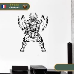 Stickers Guerrier Viking | Noir Et Blanc -Viking Soldes Magasin HTB1oxJ4IAyWBuNjy0Fpq6yssXXaO