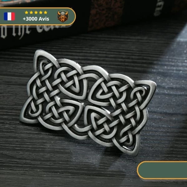 Broche Suédoise Poruun | Argent 3 Broche Suédoise Poruun | Argent – Image 3