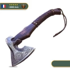 Hache Viking Valknut Sombre