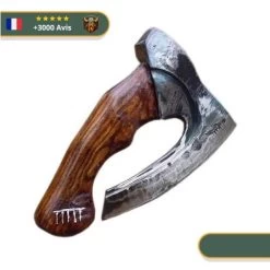 Hache Viking De Poing (Acier)