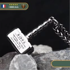 Collier Marteau Viking Gravé | Argent -Viking Soldes Magasin Hd4c740db58fb43f69dc1c6770ce7e9bcW
