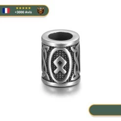 Perle En Acier Rune Othila