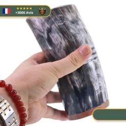 Tasse En Corne De Bœuf Avec Gravures -Viking Soldes Magasin Hd9b6487276c74c00bdcd3708e27ccab2P