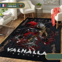 Tapis Valhalla | Noir Et Rouge -Viking Soldes Magasin Hf1657566c1c5421d93d529a79e582252X