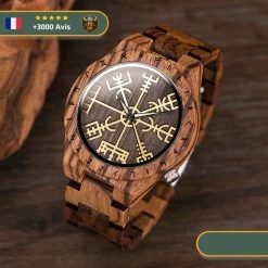 Montre Viking Bois | Marron Clair -Viking Soldes Magasin Hf90598f880a745dc9e4c07ec5b2d467bX