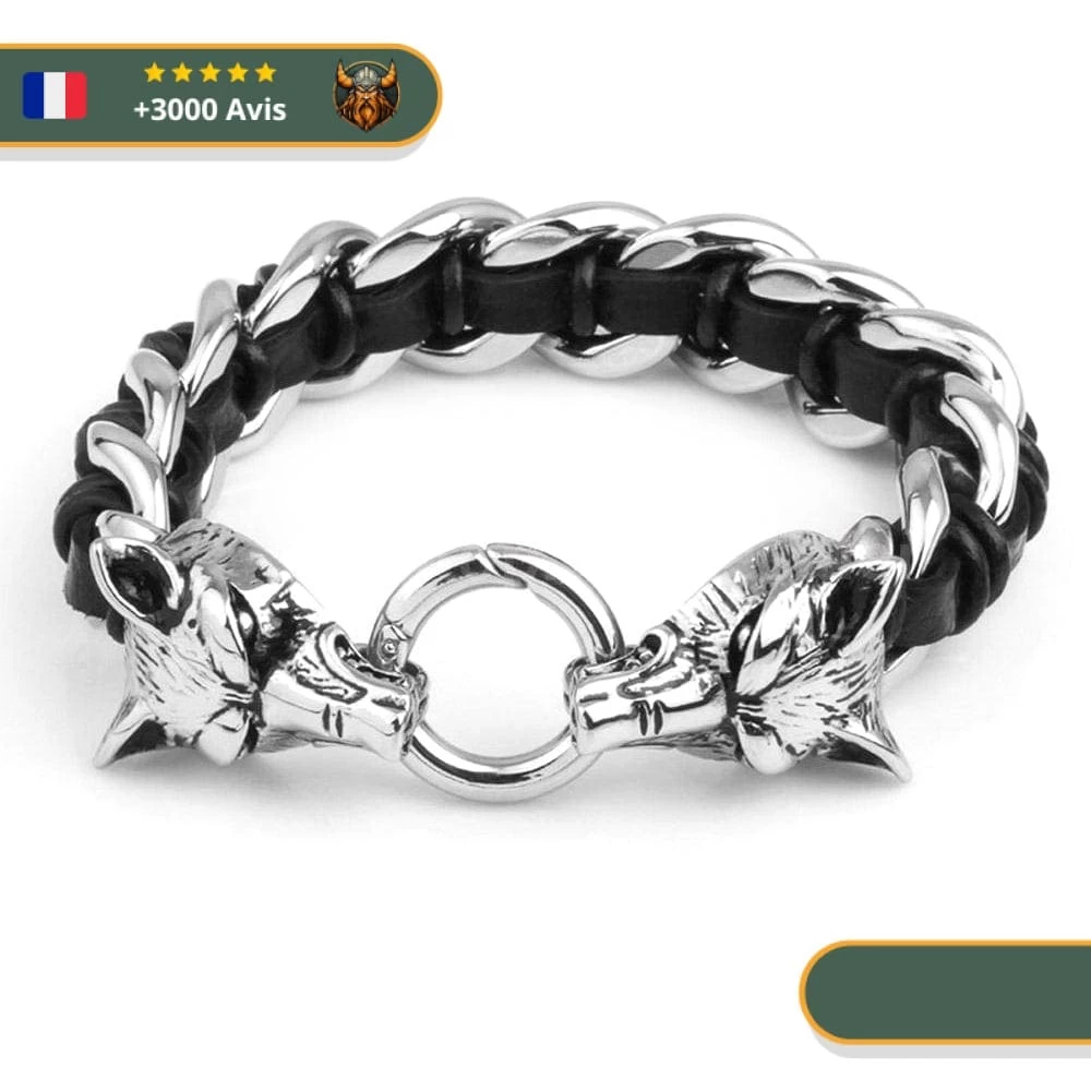 Bracelet Viking Sköll 1 Bracelet Viking Sköll