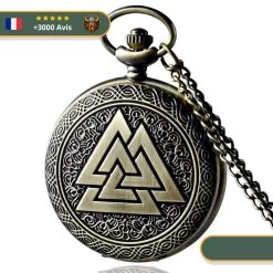 Montre à Gousset Viking Valknut