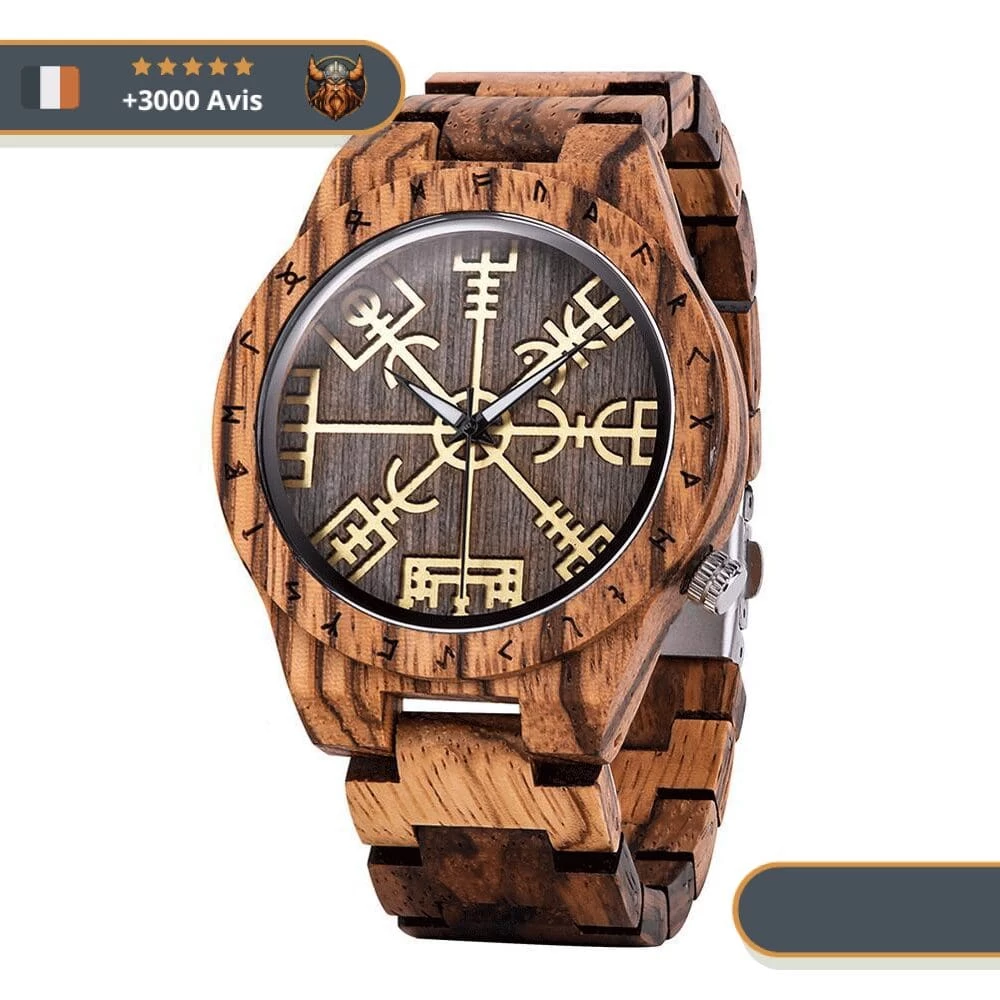 Montre Scandinave Esprit Bois | Marron Clair 1 Montre Scandinave Esprit Bois | Marron Clair