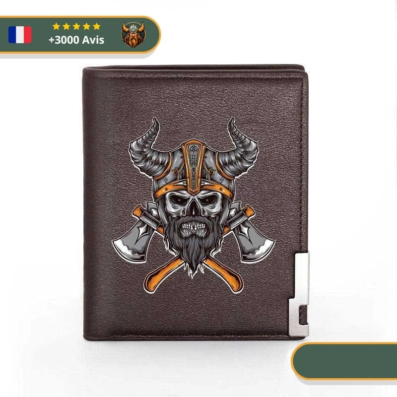 Portefeuille Viking <br> Guerrier Nordique 2 Portefeuille Viking <br> Guerrier Nordique – Image 2