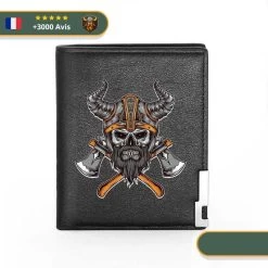 Portefeuille Viking <br> Guerrier Nordique
