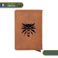 Portefeuille Viking <br> Loup Garou -Viking Soldes Magasin Portefeuille Viking Loup Garou brun