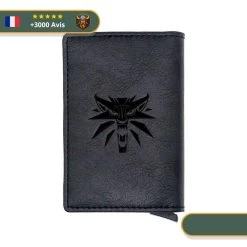 Portefeuille Viking <br> Loup Garou -Viking Soldes Magasin Portefeuille Viking Loup Garou noir