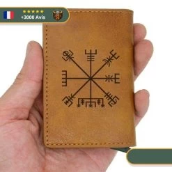 Portefeuille Viking Vegvisir -Viking Soldes Magasin Portefeuille Viking Vegvisir main