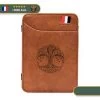 Portefeuille Arbre De Vie | Marron