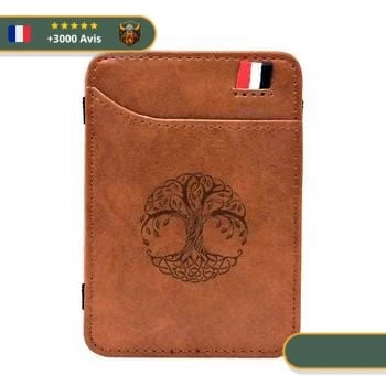 Portefeuille Arbre De Vie | Marron 1 Portefeuille Arbre De Vie | Marron