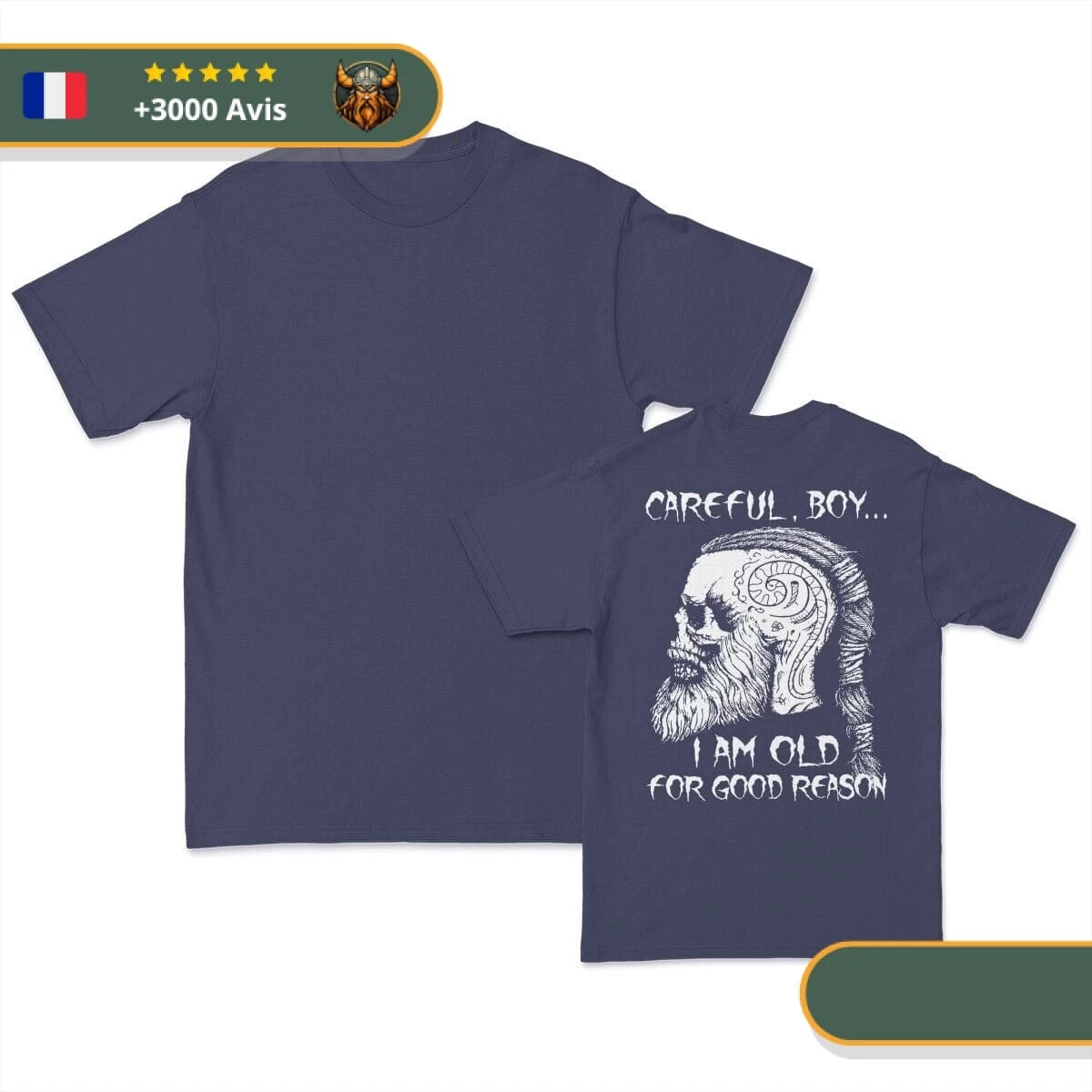 T-shirt Viking Ragnar 6 T-shirt Viking Ragnar – Image 6