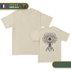 T-shirt Viking Arbre De Vie -Viking Soldes Magasin S21b4f56d657041cf9dea0218b97350a9N