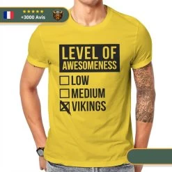 T-shirt Viking Niveau Viking -Viking Soldes Magasin S23379f11713e43ad97ece956a2644b1e1