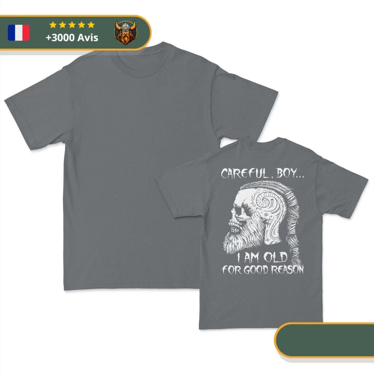 T-shirt Viking Ragnar 4 T-shirt Viking Ragnar – Image 4