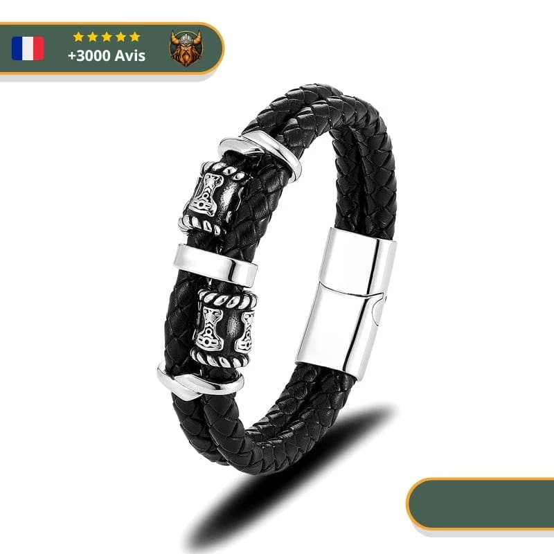 Bracelet Viking Rune Marteau De Thor 1 Bracelet Viking Rune Marteau De Thor
