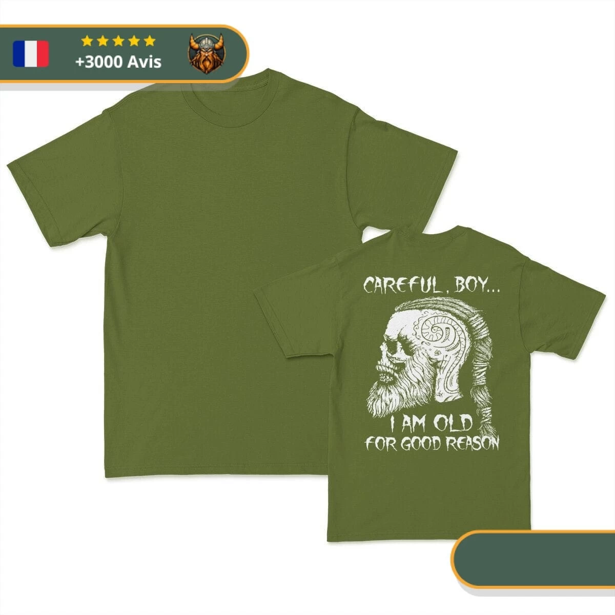 T-shirt Viking Ragnar 5 T-shirt Viking Ragnar – Image 5