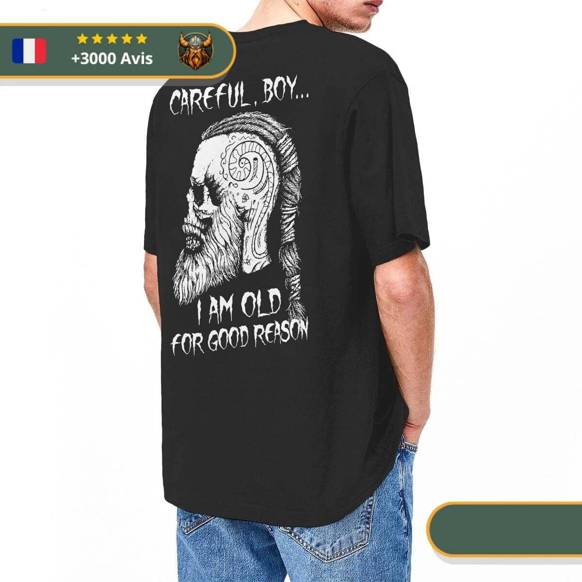 T-shirt Viking Ragnar 1 T-shirt Viking Ragnar