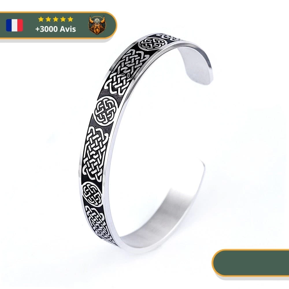 Bracelet Viking Nœud Celtique 1 Bracelet Viking Nœud Celtique