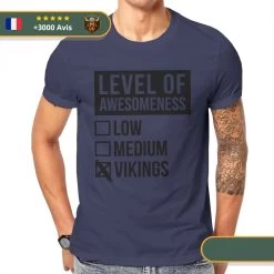 T-shirt Viking Niveau Viking -Viking Soldes Magasin S7ccdb9288e7c4e2eac419936cd53230ai
