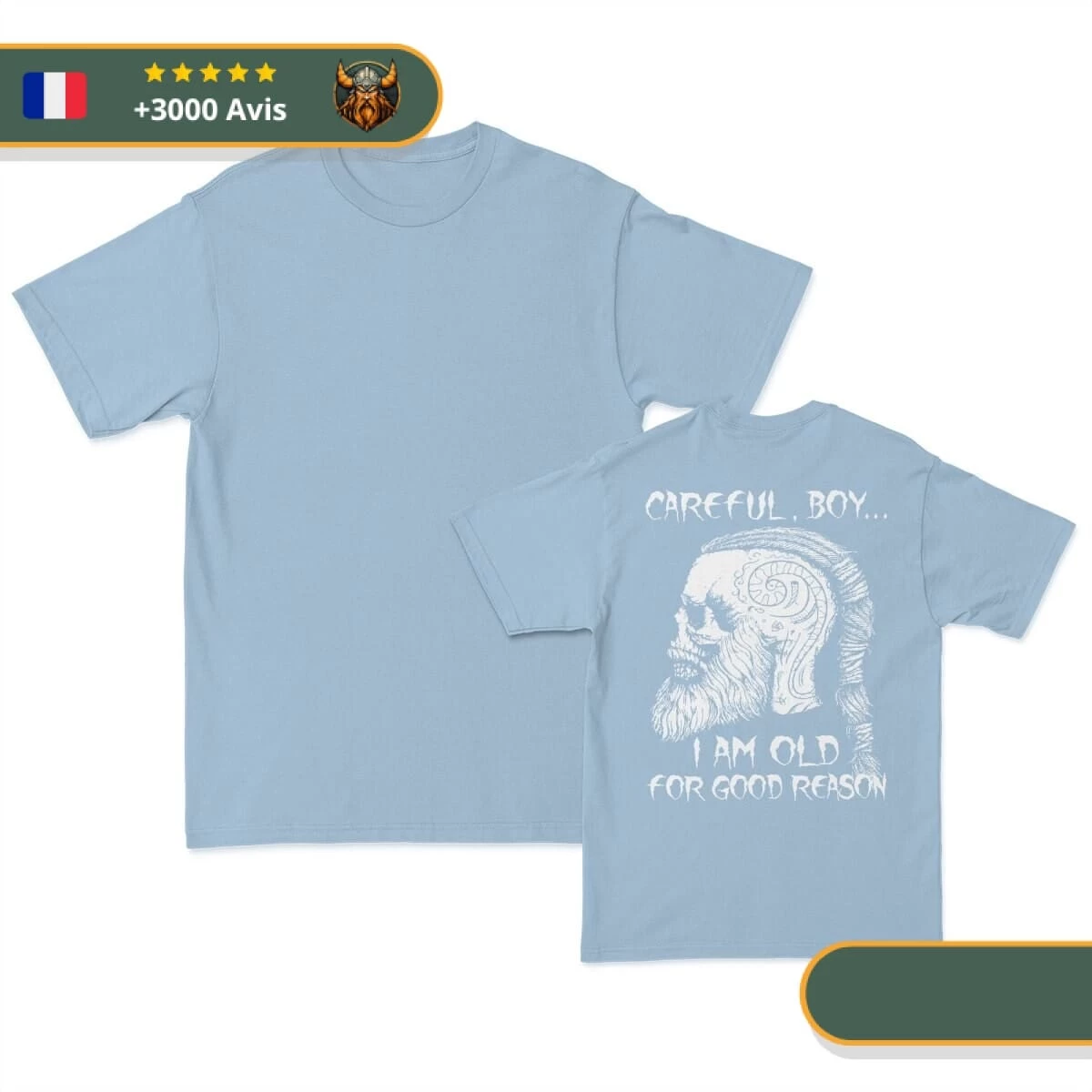 T-shirt Viking Ragnar 11 T-shirt Viking Ragnar – Image 11