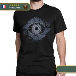 T-shirt Viking Œil D'Odin -Viking Soldes Magasin SKU Viking Odin s Eye Valhalla T Shirt Men 100 Cotton Casual T Shirt O Neck Tees