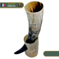 Corne à Boire Viking Avec Socle Blanc 11 Corne à Boire Viking Avec Socle Blanc -Viking Soldes Magasin Sa538ca2229db48bb90026f22577f373eN