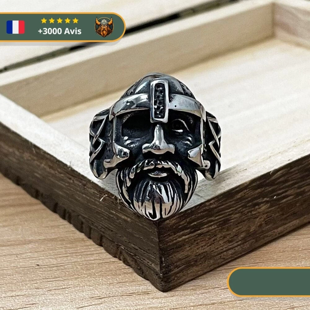 Bague Viking Guerrier Odin 2 Bague Viking Guerrier Odin – Image 2