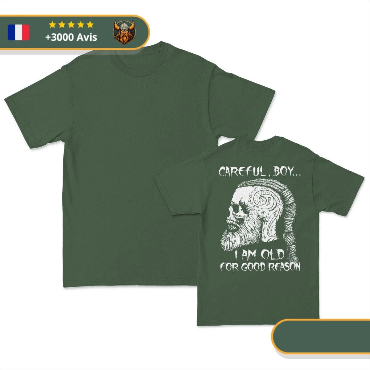 T-shirt Viking Ragnar 8 T-shirt Viking Ragnar – Image 8