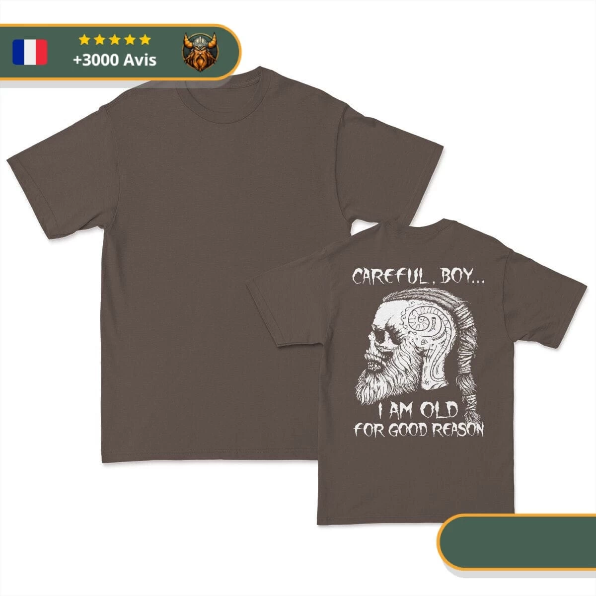 T-shirt Viking Ragnar 3 T-shirt Viking Ragnar – Image 3