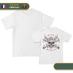 T-Shirt Viking Crâne Viking -Viking Soldes Magasin Sfd5e55e2928b4e418cb4593e4da82d96C
