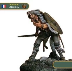Statue Viking Berserker (non Peinte)