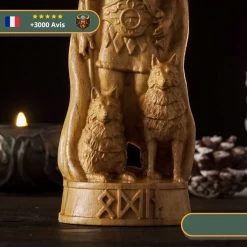 Statue Viking Odin -Viking Soldes Magasin Statue Viking Odin details