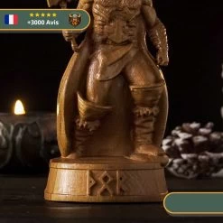 Statue Viking Thor -Viking Soldes Magasin Statue Viking Thor details