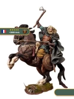 Statue Viking à Cheval (non Peinte)