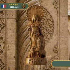 Statue Guerrière Viking | Or -Viking Soldes Magasin Statue Viking1 removebg preview 600px