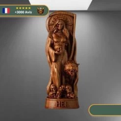 Statue Déesse De La Mort | Or -Viking Soldes Magasin Statue Viking2 removebg preview 1 600px