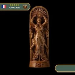 Statue Déesse Viking Cheval | Or -Viking Soldes Magasin Statue Viking3 removebg preview 600px