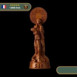 Statue Déesse Sif | Or -Viking Soldes Magasin Statue Viking4 removebg preview 600px