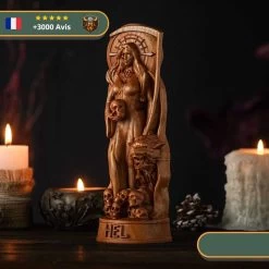 Statue Viking Hel -Viking Soldes Magasin Statue deesse Hel