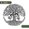 Stickers Arbre De Vie | Noir Et Blanc