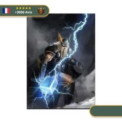 Tableau Viking Dieu Du Tonnerre